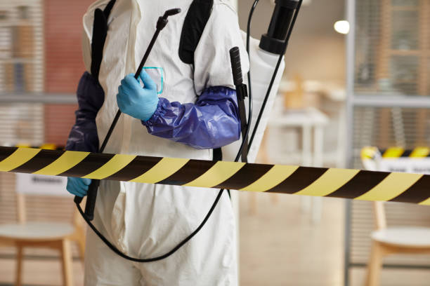Professional Blood Cleanup technician working in Wildwood, FL